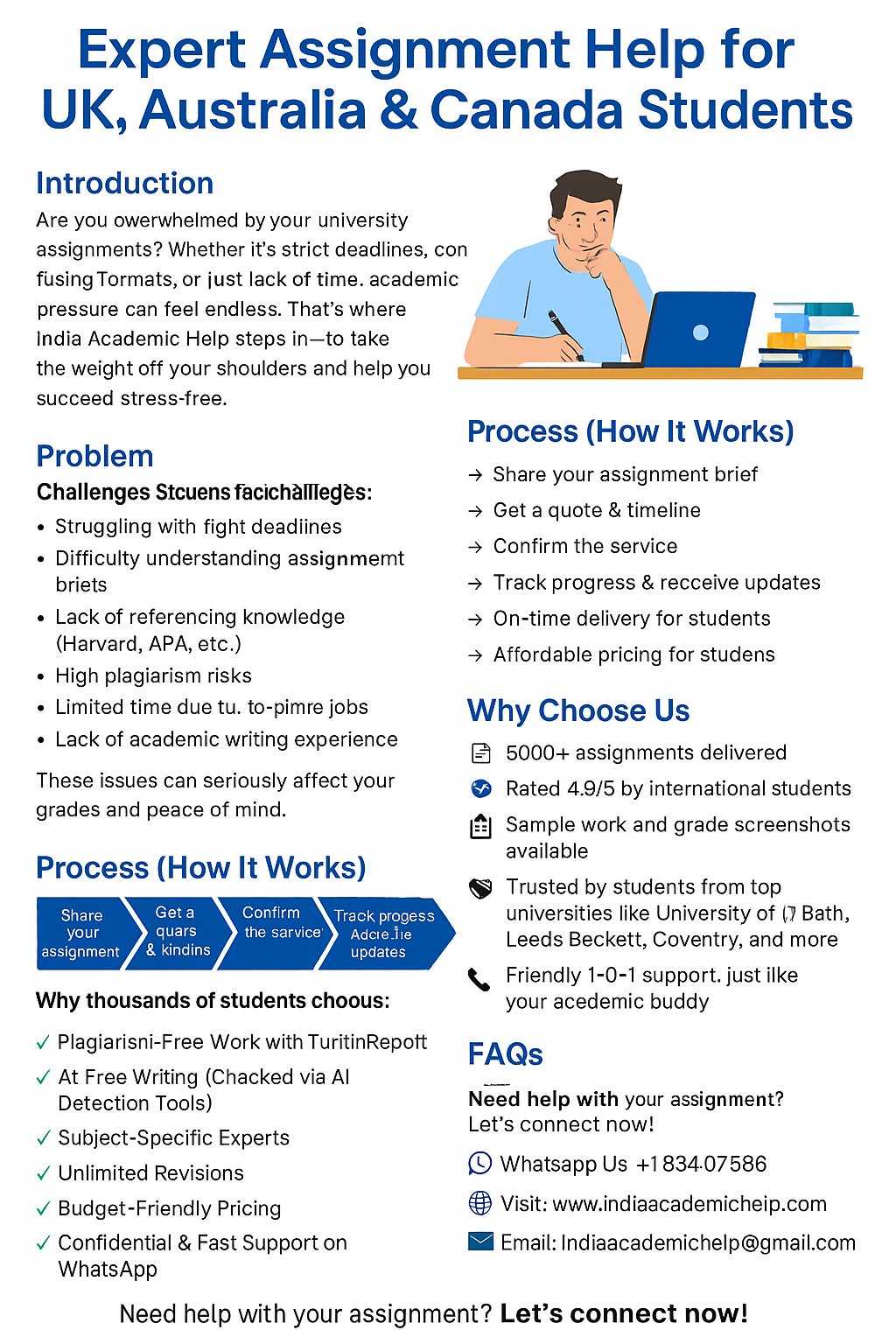 Expert Assignment Help for UK, Australia & Canada Students